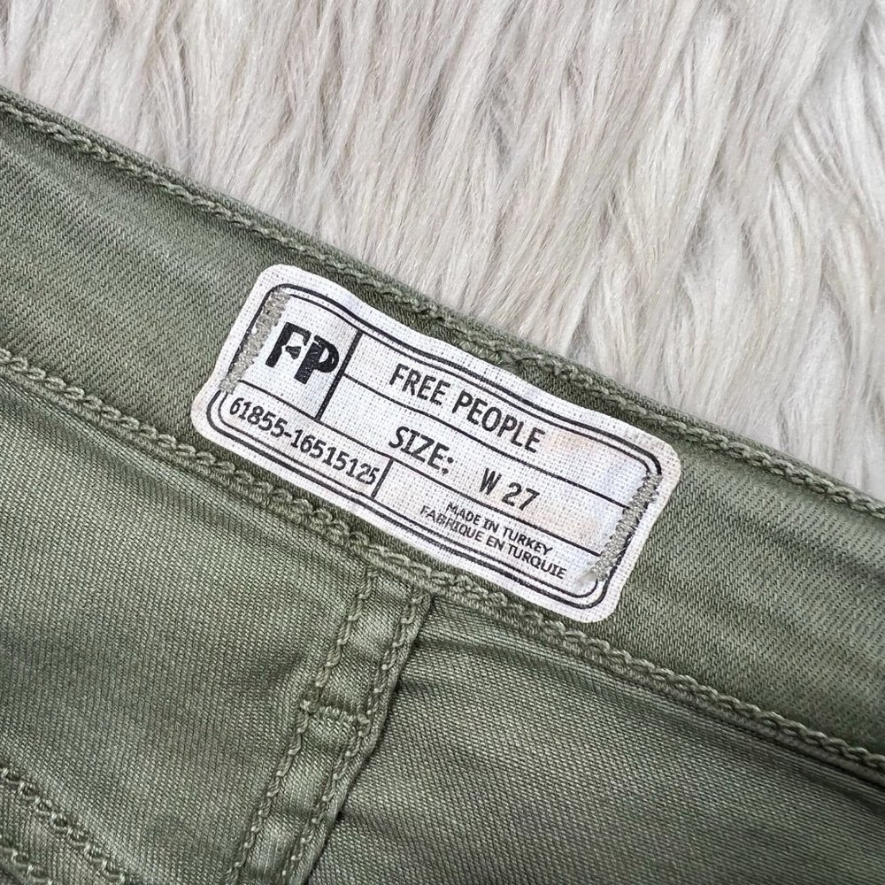 Free People High Rise Busted Skinny Jeans - Picture 6 of 10